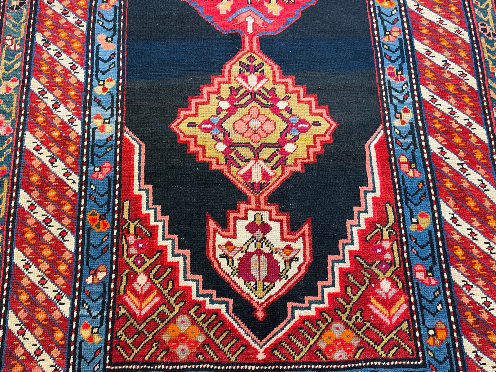 Antique karabagh Caucasian Rug-4923 - 3