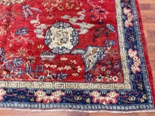 Antique East Turkistan rug-956 - 3