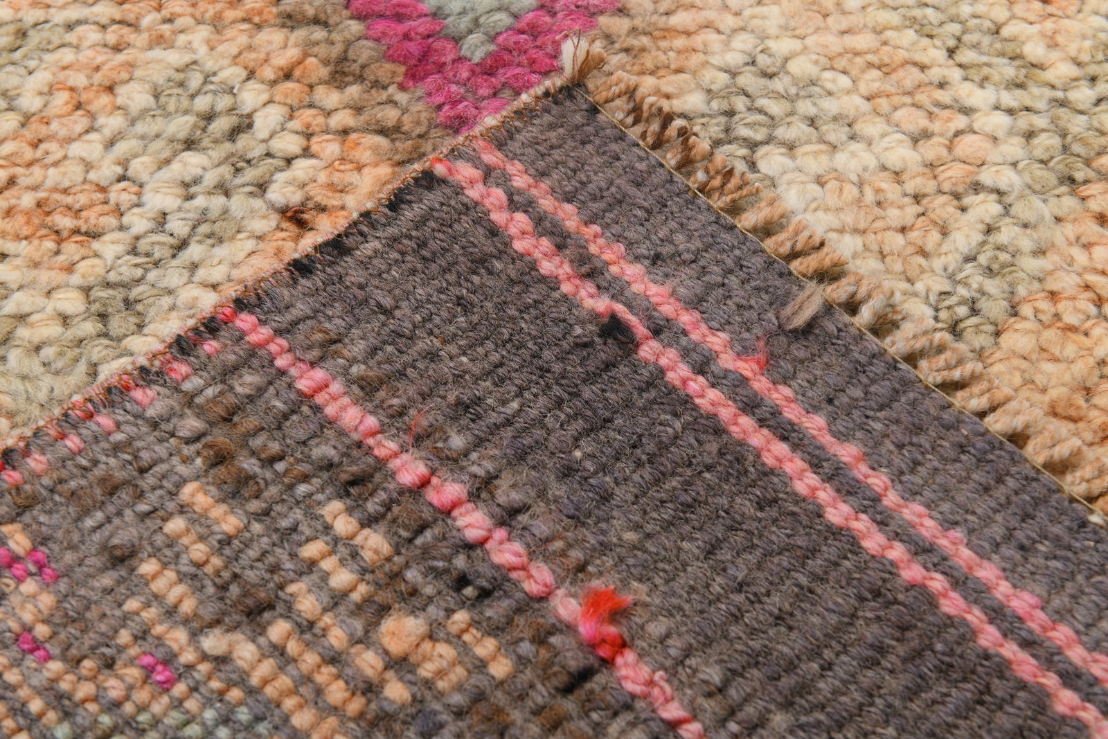 2'8'' x 13'5'' Handmade Vintage Wool Rug - 18818 - 15