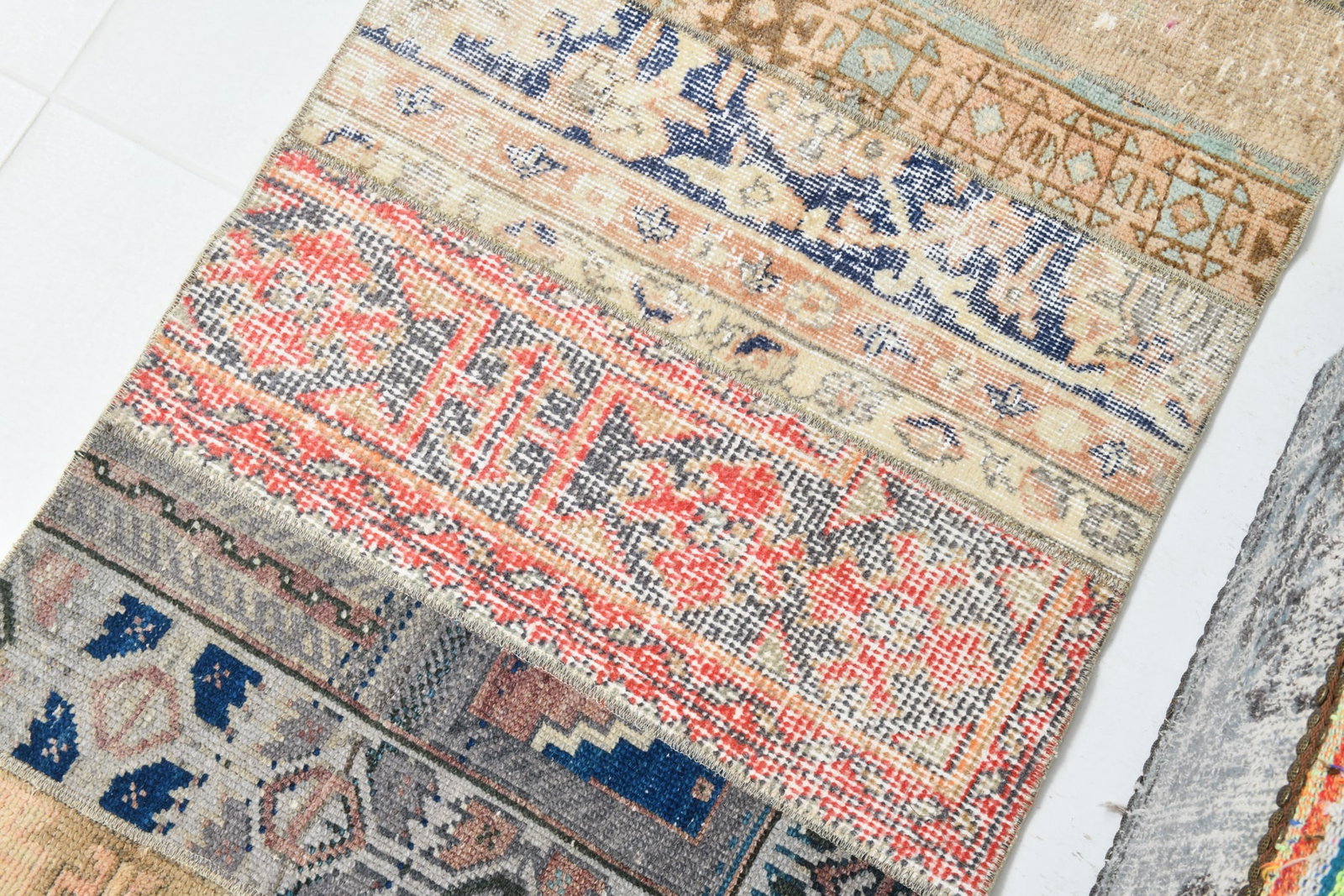 2'1'' x 7'11'' Turkish Vintage Runner Rug - 22580 - 5