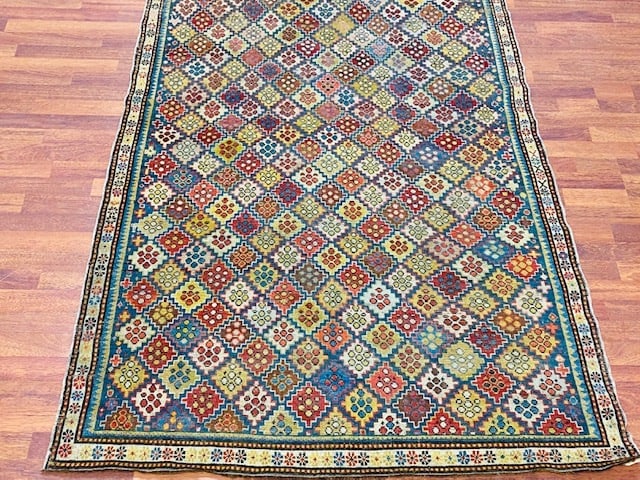 Antique Shirvan Caucasian Rug-2747 - 2