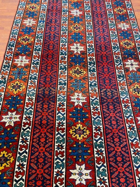 Antique Kazak Caucasian Rug-2146 - 2