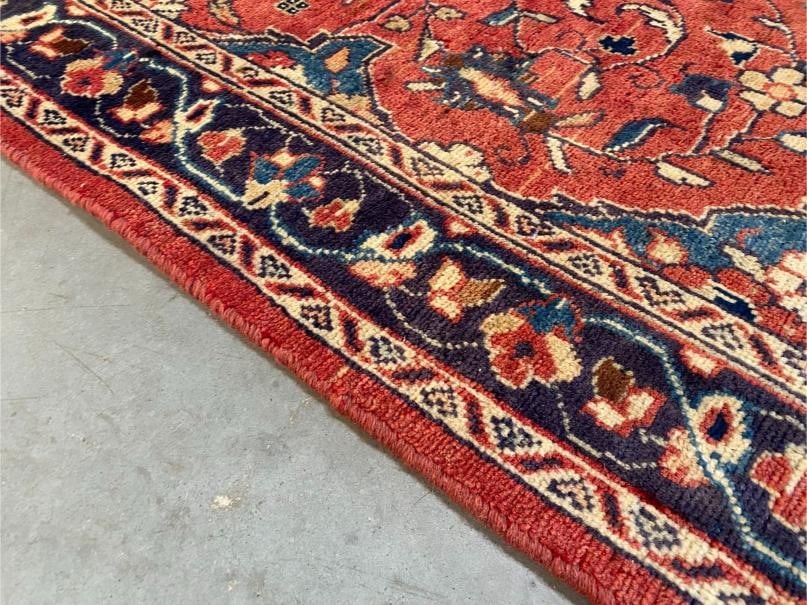 Stunning Vintage Sarouk Runner 3.6x11 - 4