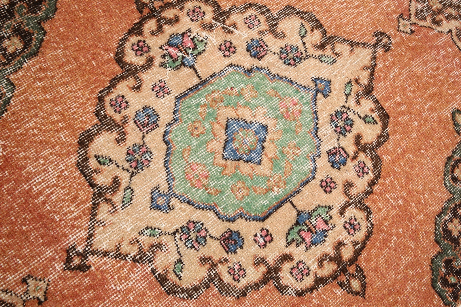 2'11'' x 12'7'' Turkish Vintage Runner Rug - 5379 - 8