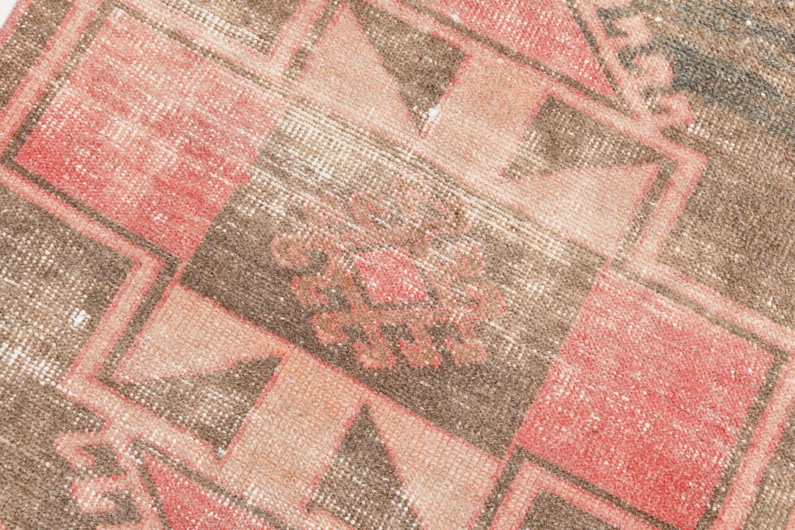 2'7'' x 12'0'' Handmade Vintage Wool Rug - 22160 - 6