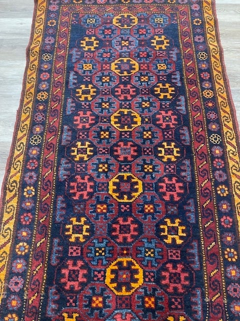 Antique Kurd /Bidjar rug -4726/ - 2