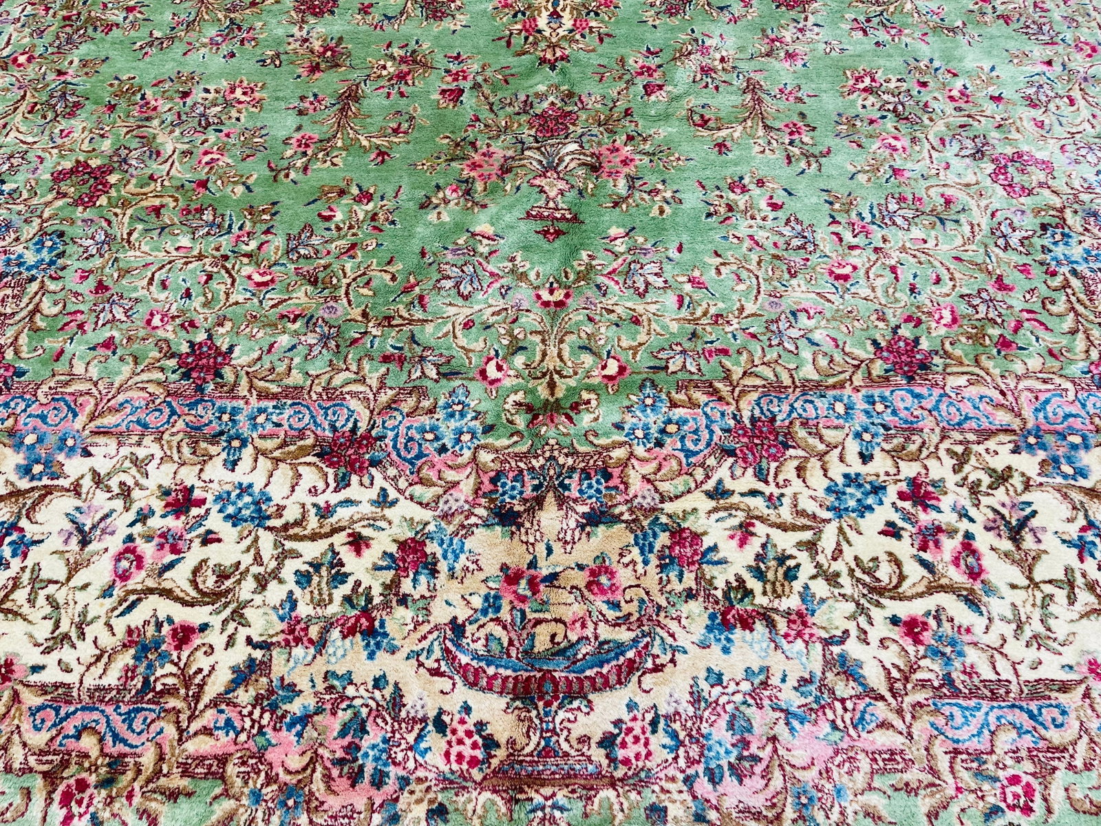 Antique Persian Kirman rug-4969 - 3