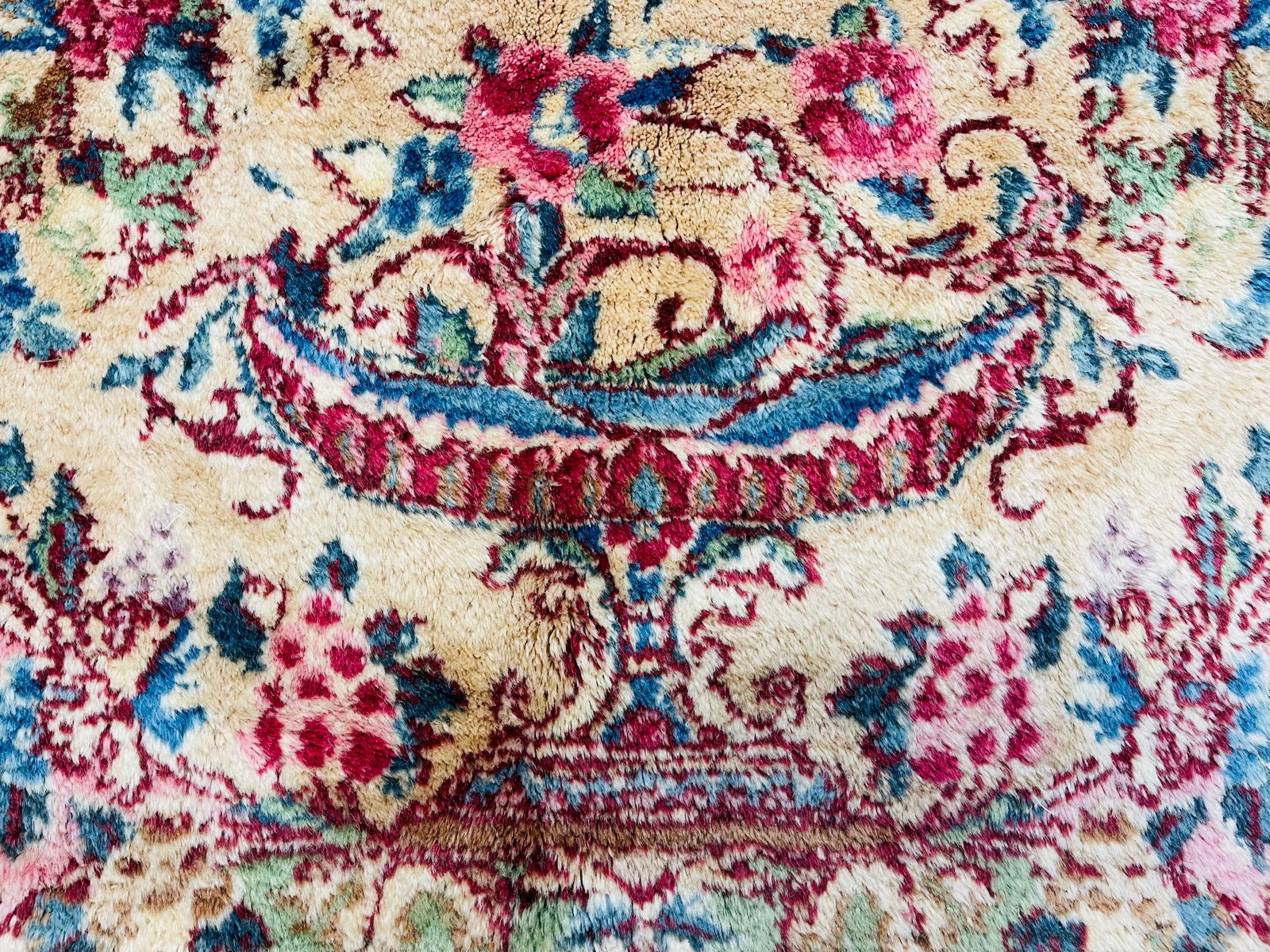 Antique Persian Kirman rug-4969 - 7