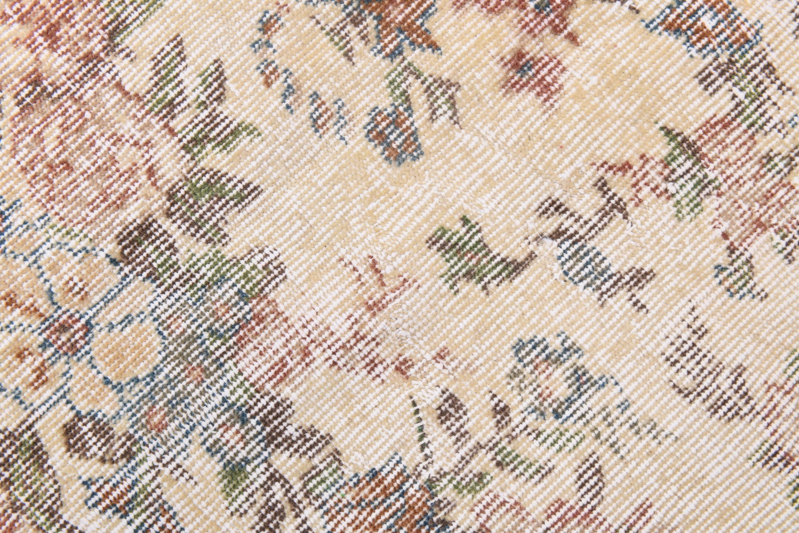 6'10'' x 9'6'' Turkish Vintage Runner Rug - 7229 - 7