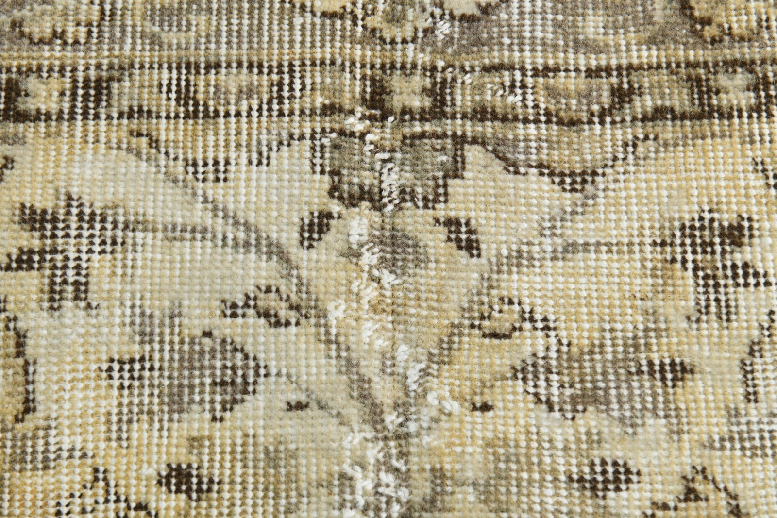 4'11'' x 7'8'' Handmade Vintage Wool Rug - 4853 - 7