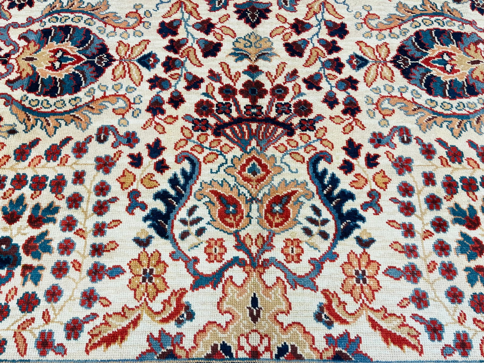 Antique Turkish Ushak Rug-4838 - 4