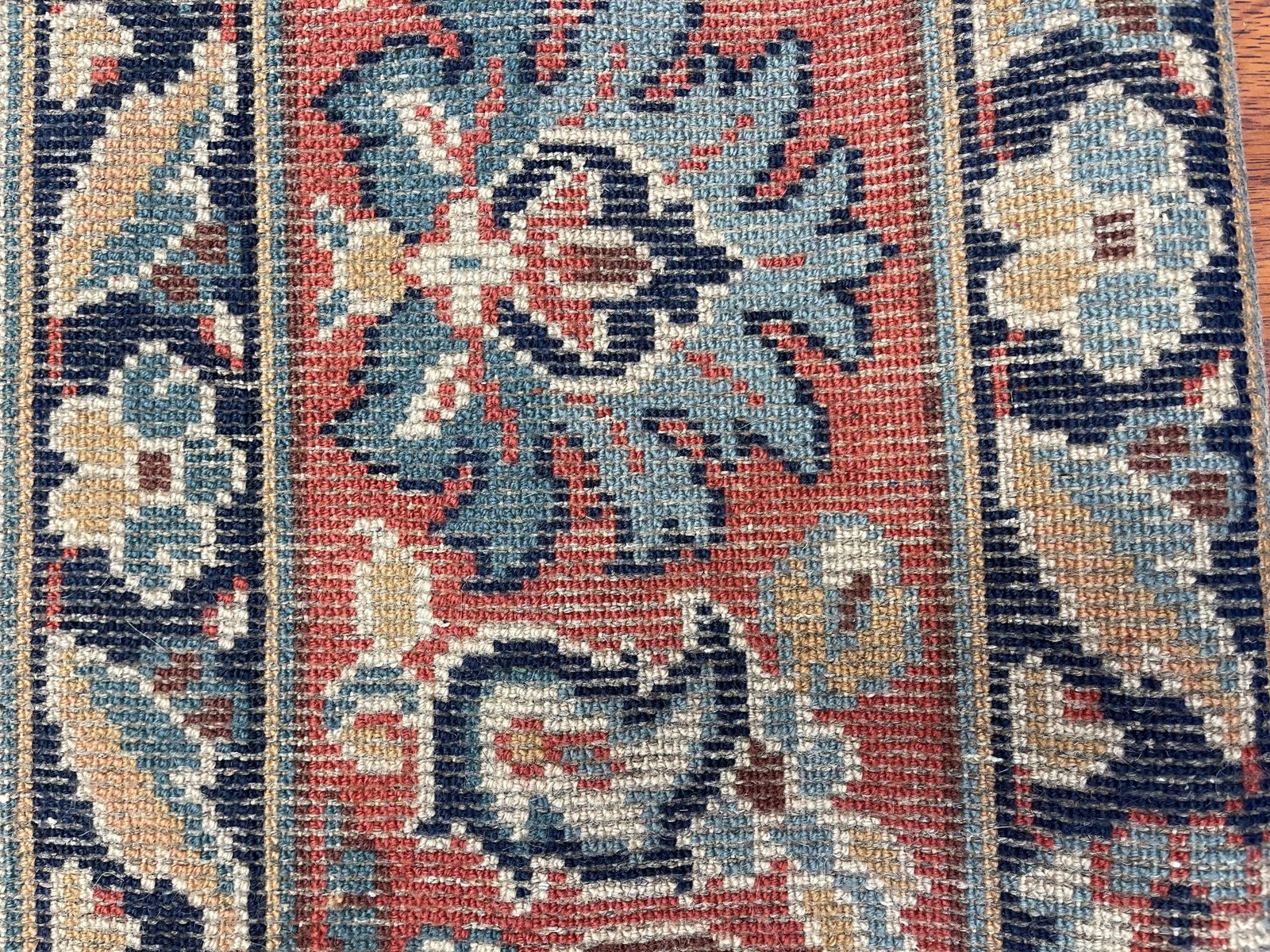 Antique Turkish Ushak Rug-4838 - 7