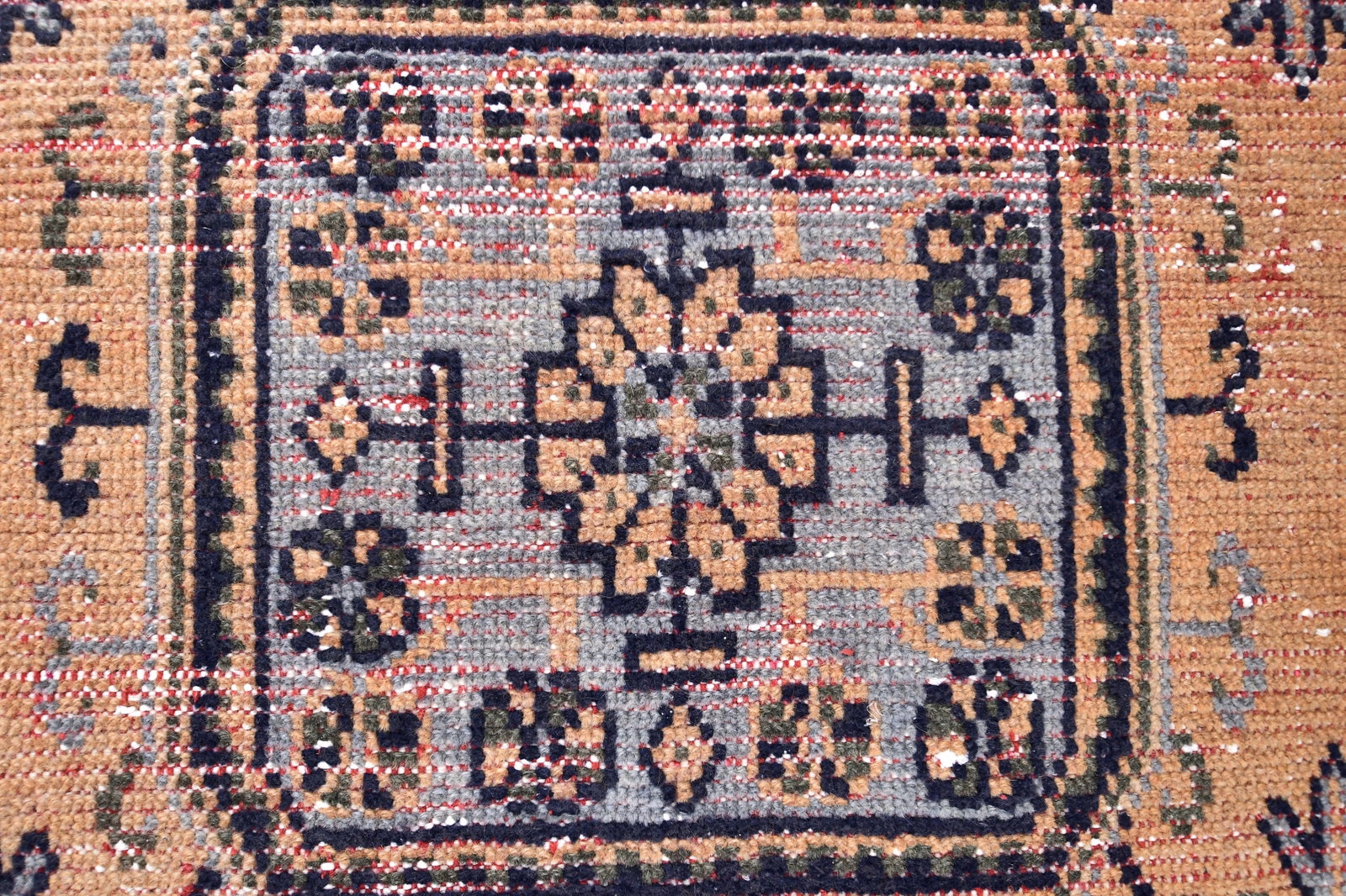 2'11'' x 11'9'' Handmade Vintage Wool Rug - 241017 - 4