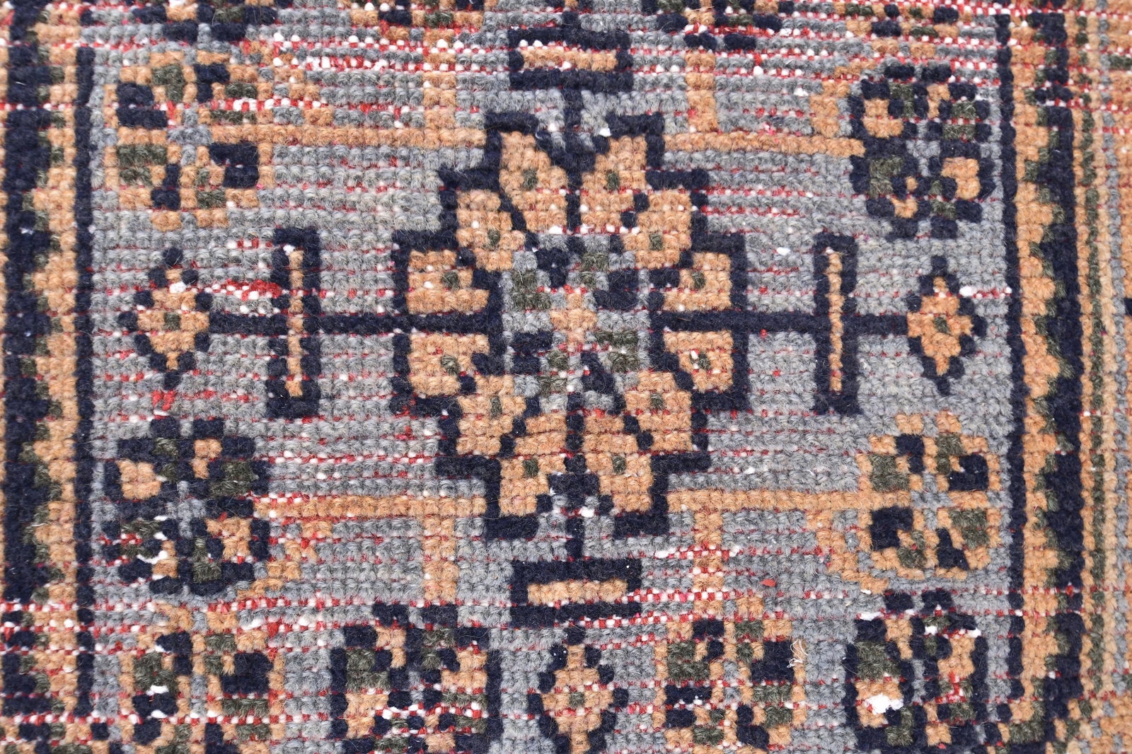 2'11'' x 11'9'' Handmade Vintage Wool Rug - 241017 - 5