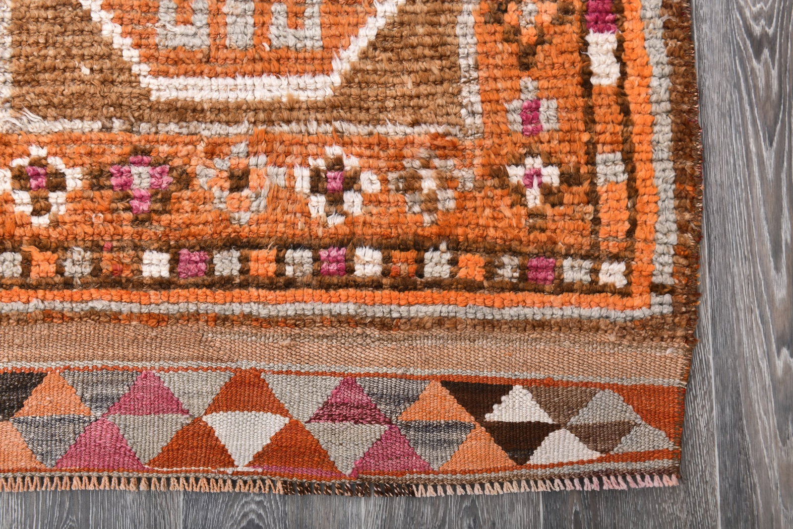 2'10'' x 11'4'' Vintage Wool Runner Rug - 243949 - 9