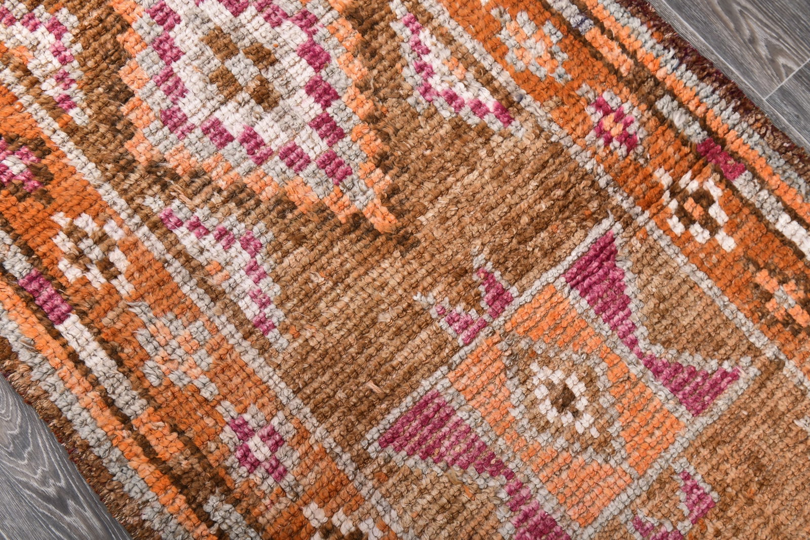 2'10'' x 11'4'' Vintage Wool Runner Rug - 243949 - 3