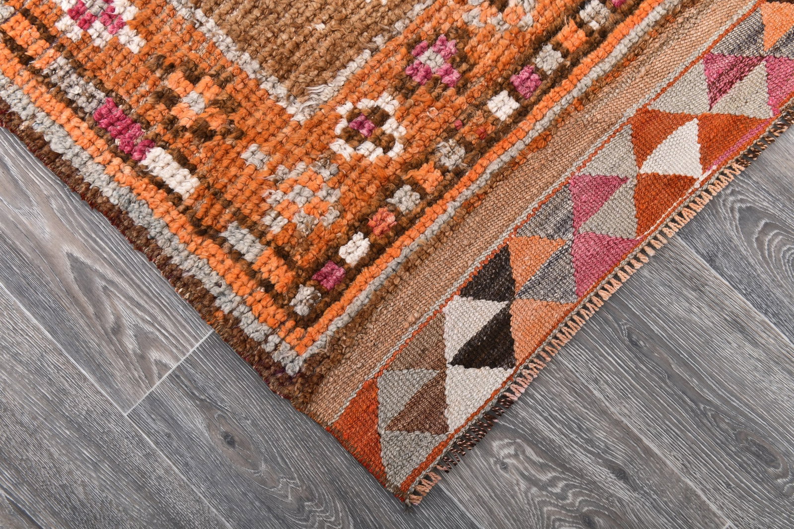 2'10'' x 11'4'' Vintage Wool Runner Rug - 243949 - 6