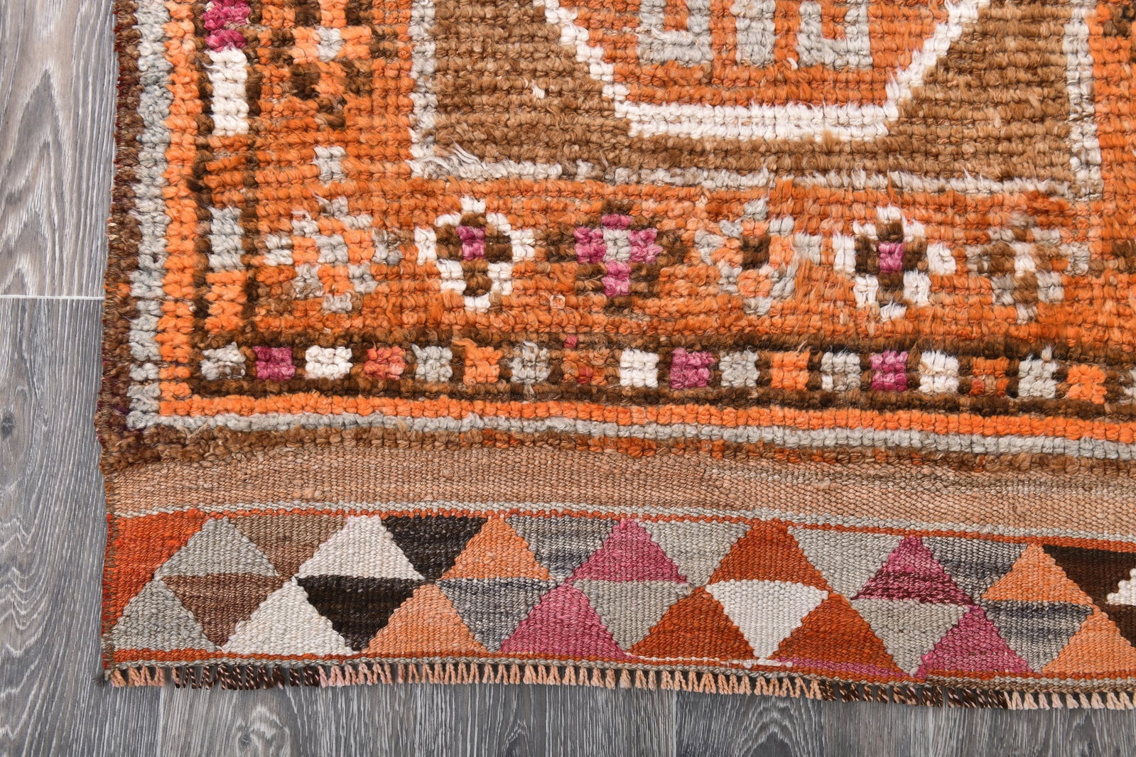 2'10'' x 11'4'' Vintage Wool Runner Rug - 243949 - 7