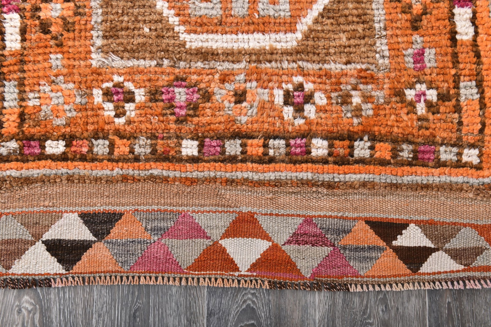 2'10'' x 11'4'' Vintage Wool Runner Rug - 243949 - 8