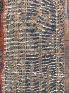 Antique Turkish Ushak Rug-2472 - 6