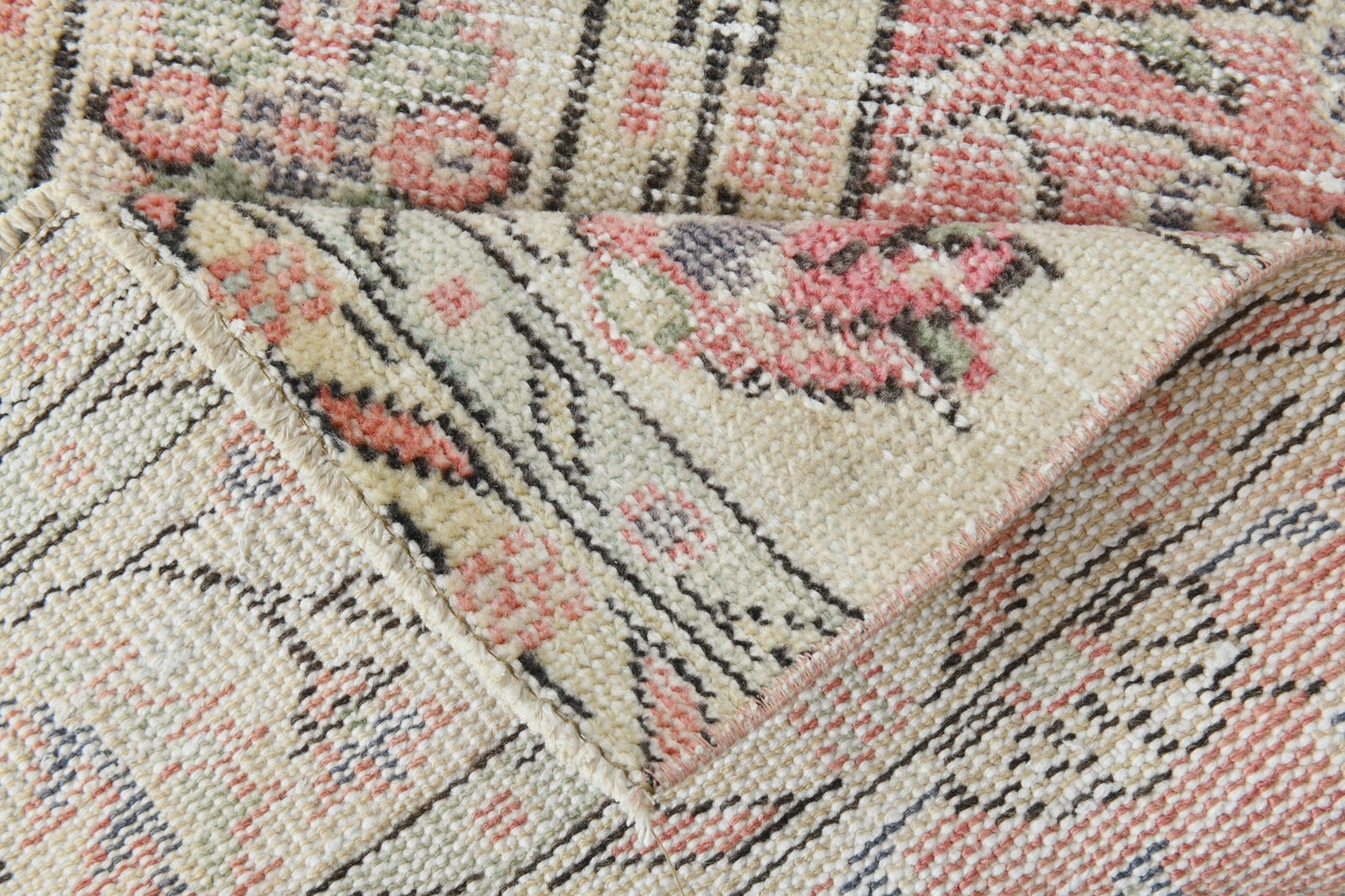 2'0'' x 3'5'' Vintage Wool Runner Rug - 22918 - 12