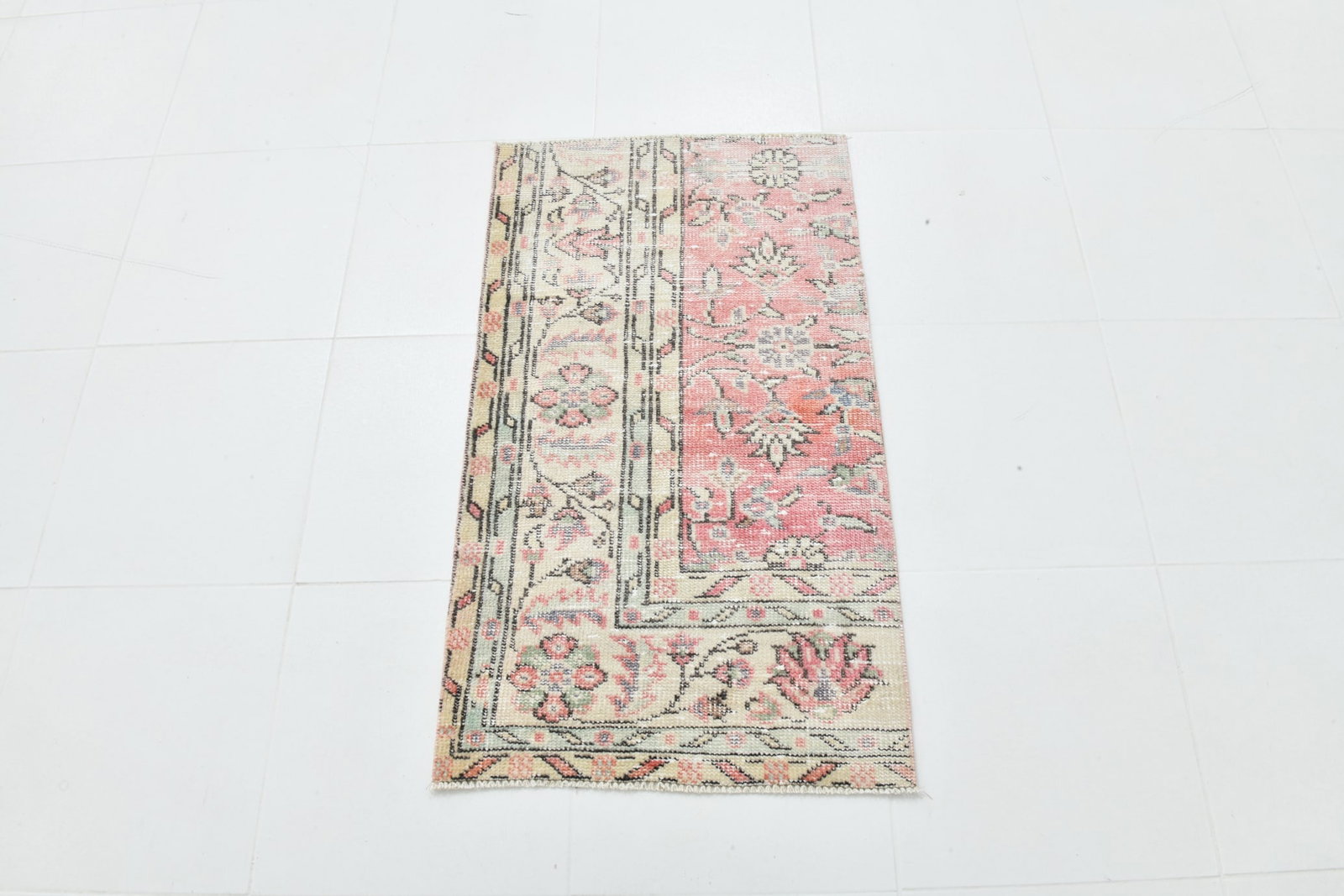 2'0'' x 3'5'' Vintage Wool Runner Rug - 22918 - 14