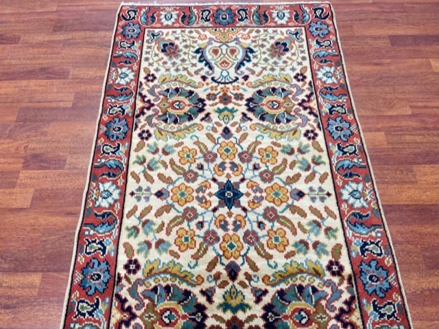 Antique Turkish Ushak Runner rug-4859 - 4