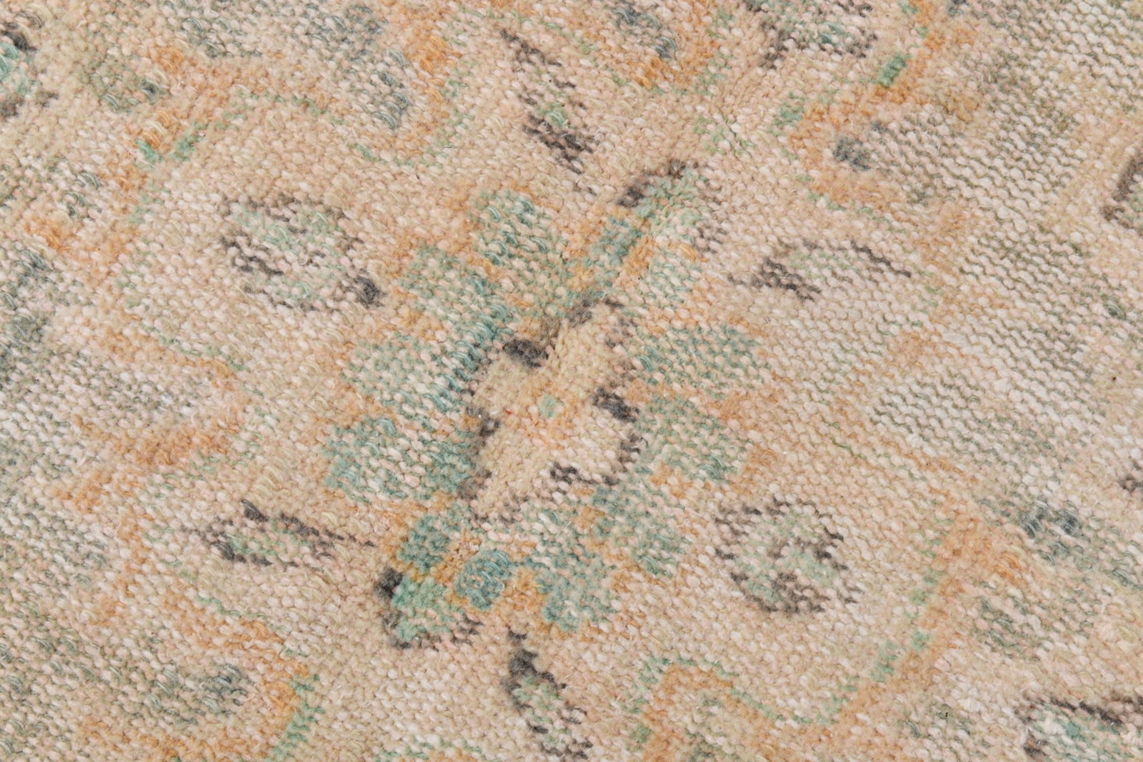 6'2'' x 10'0'' Handmade Vintage Wool Rug - 21513 - 4