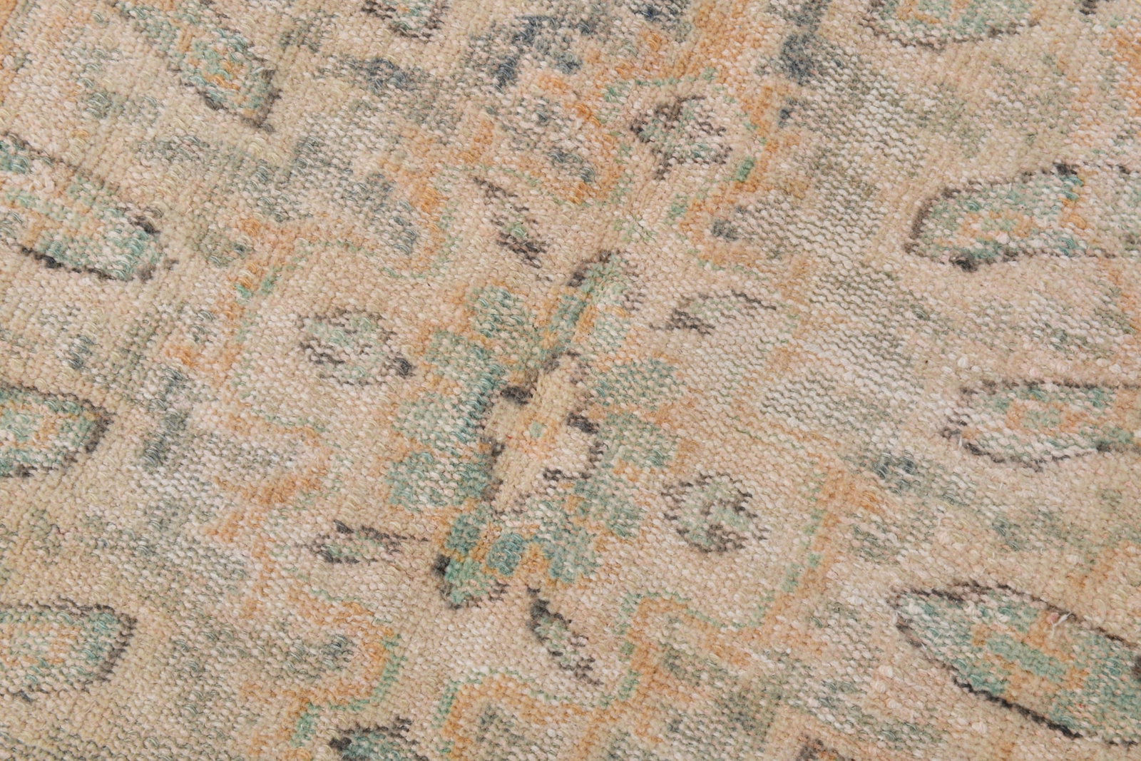 6'2'' x 10'0'' Handmade Vintage Wool Rug - 21513 - 5