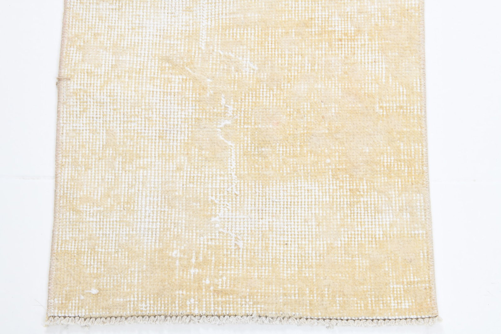 1'4'' x 3'8'' Handmade Vintage Wool Rug - 7276 - 9