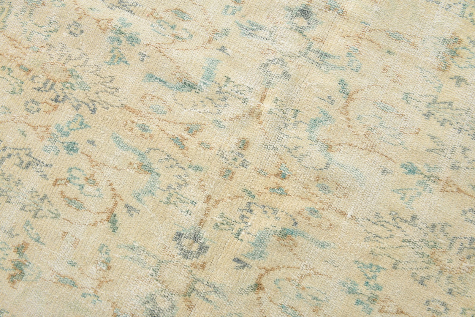 6'0'' x 9'5'' Handmade Vintage Wool Rug - 17898 - 5