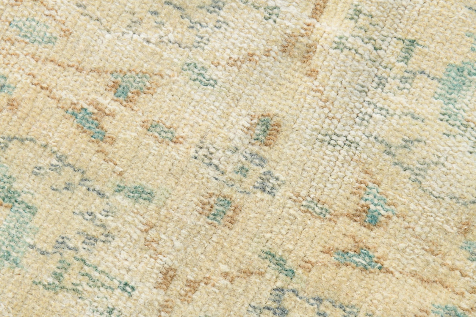 6'0'' x 9'5'' Handmade Vintage Wool Rug - 17898 - 6