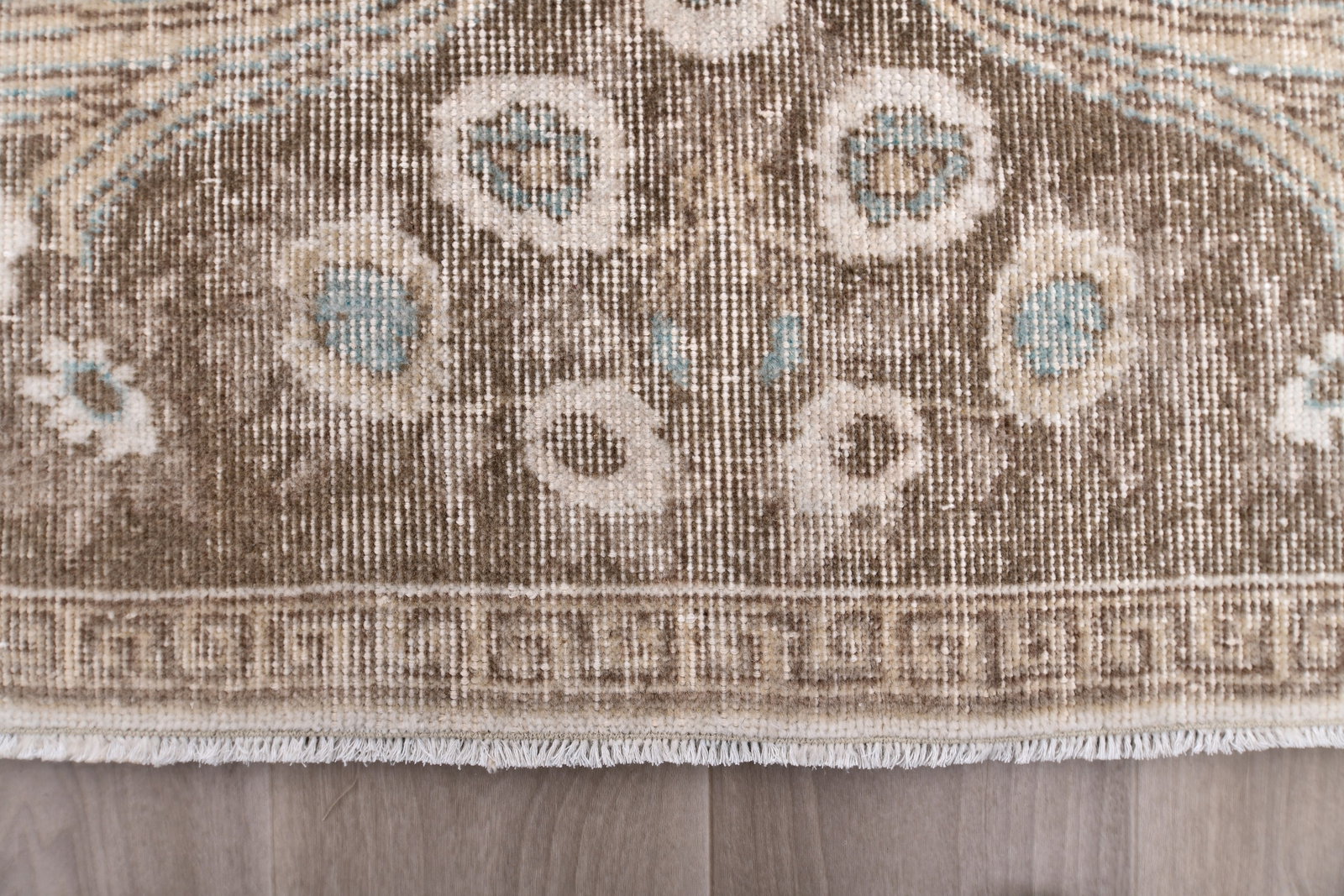 7'3'' x 11'7'' Vintage Wool Runner Rug - 240919 - 8