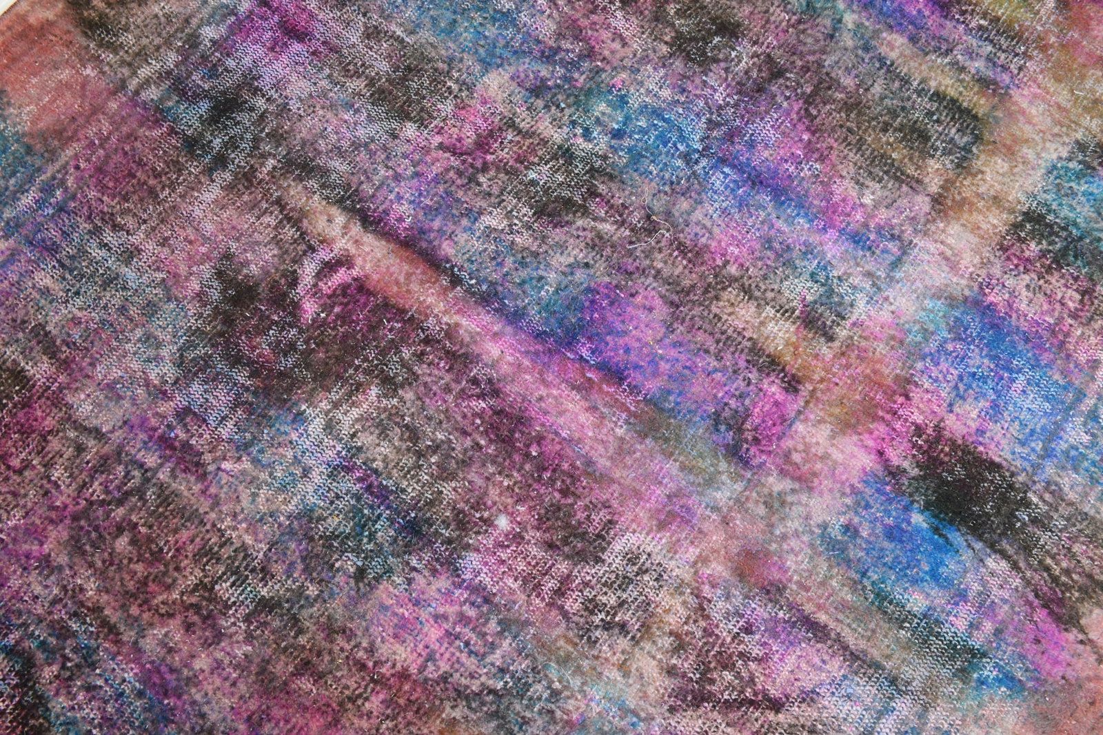 5'8'' x 9'4'' Handmade Vintage Wool Rug - 3146 - 5