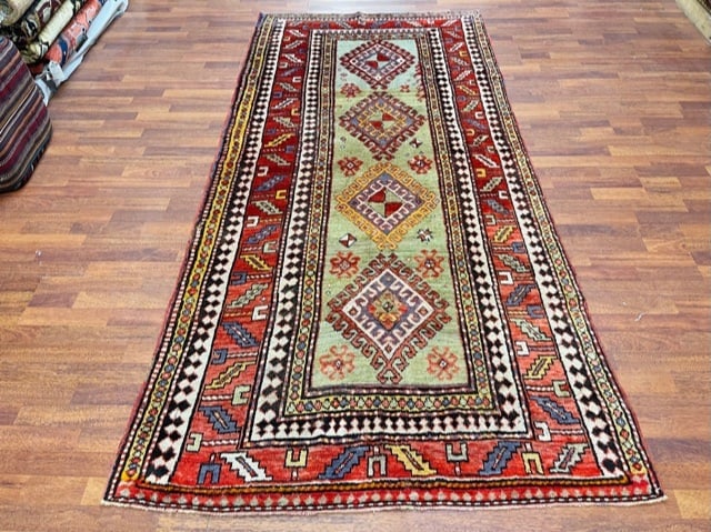 Antique Kazak Caucasian Rug-4935 (1 of 7)
