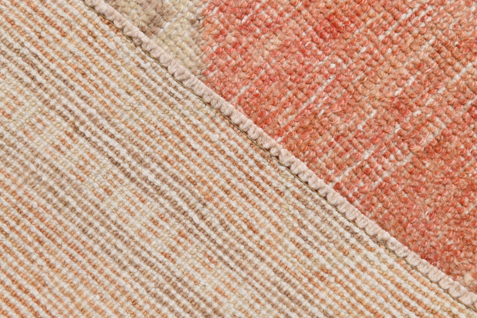 2'3'' x 4'3'' Handmade Vintage Wool Rug - 22431 - 11