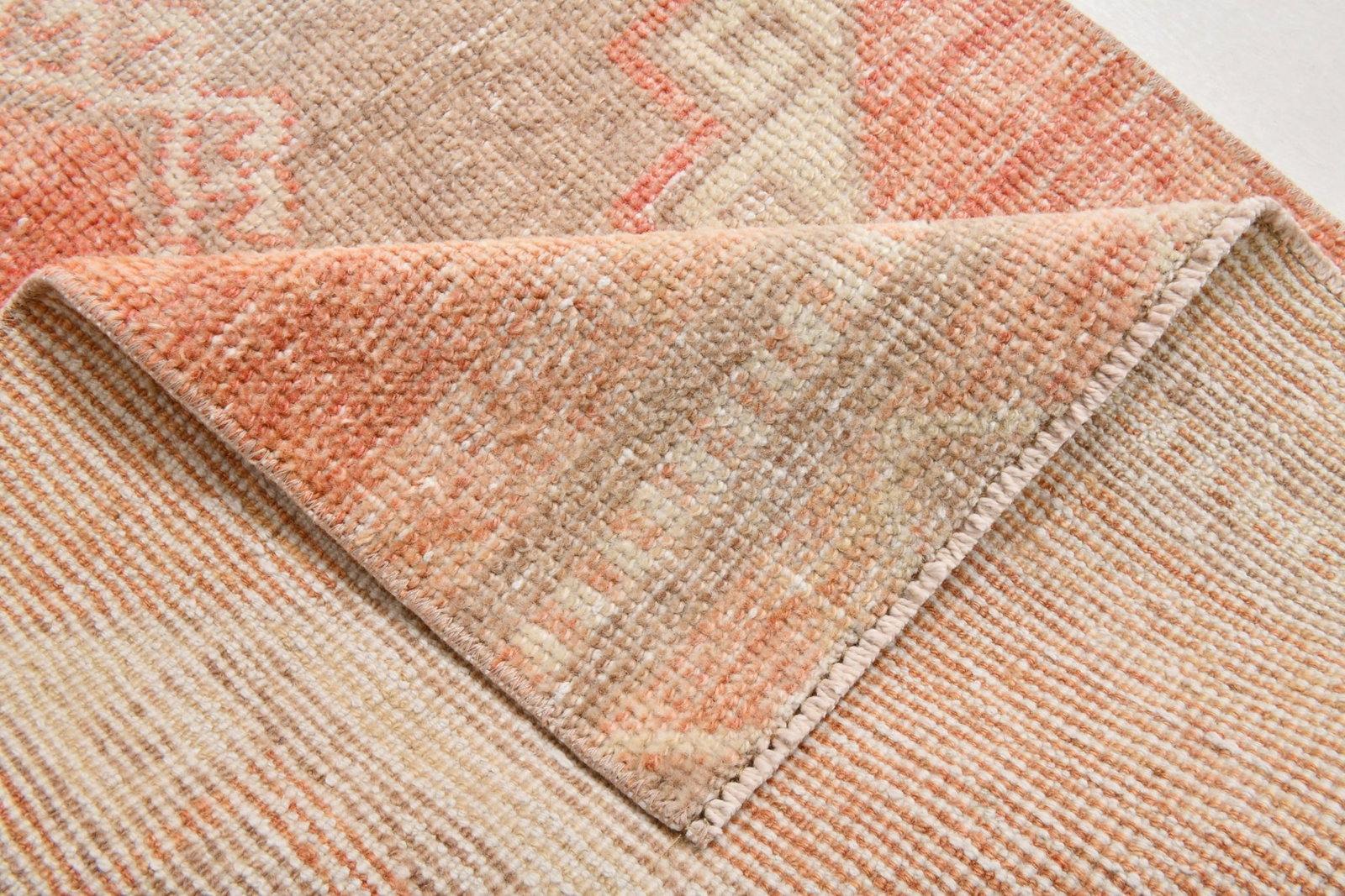 2'3'' x 4'3'' Handmade Vintage Wool Rug - 22431 - 13