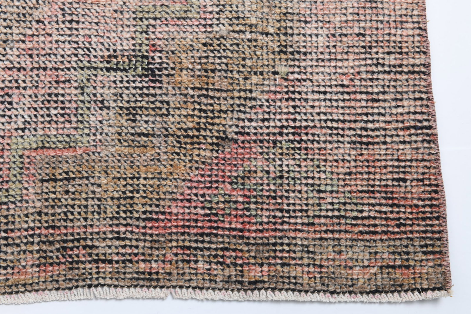 2'11'' x 10'11'' Handmade Vintage Wool Rug - 17548 - 10