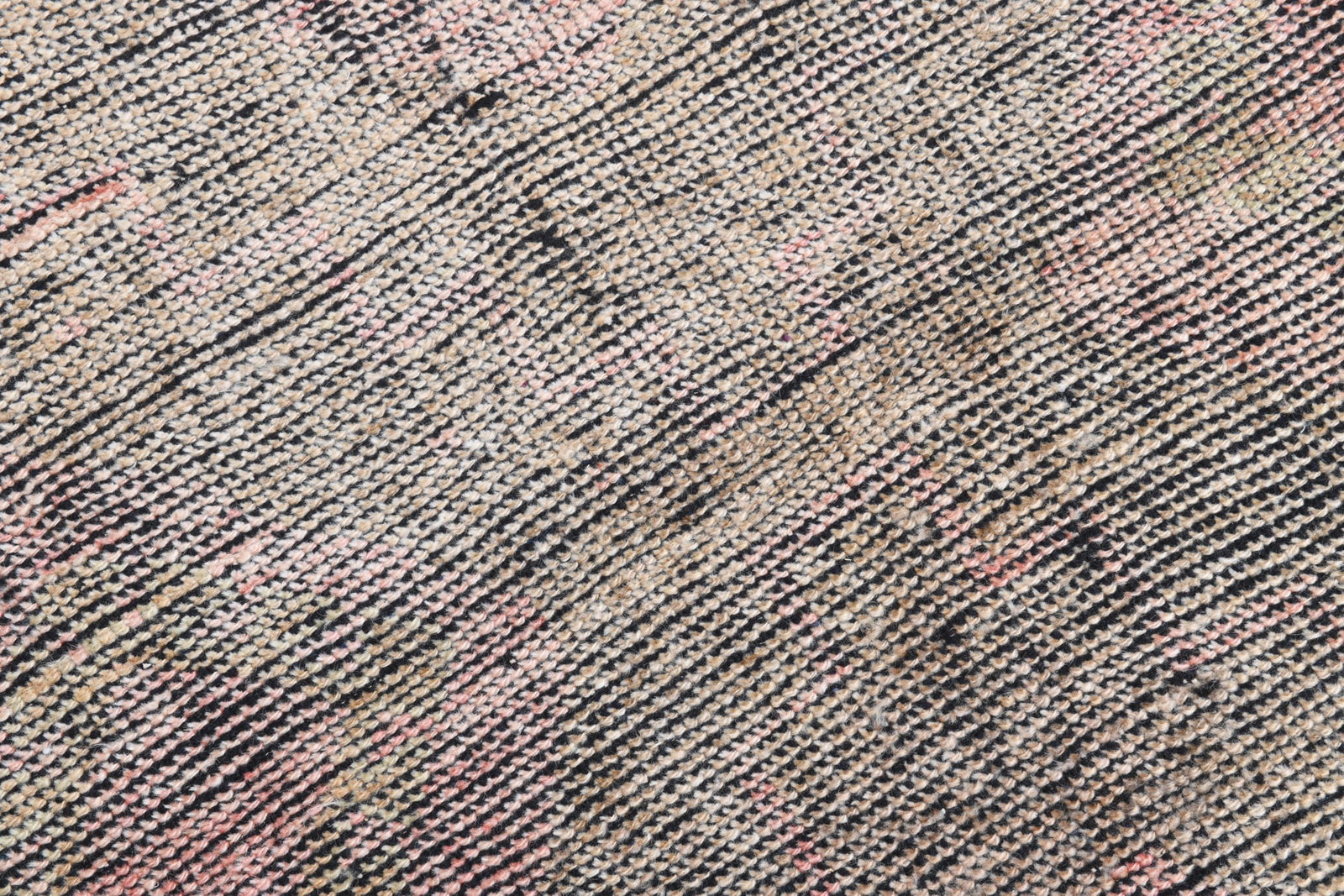 2'11'' x 10'11'' Handmade Vintage Wool Rug - 17548 - 5