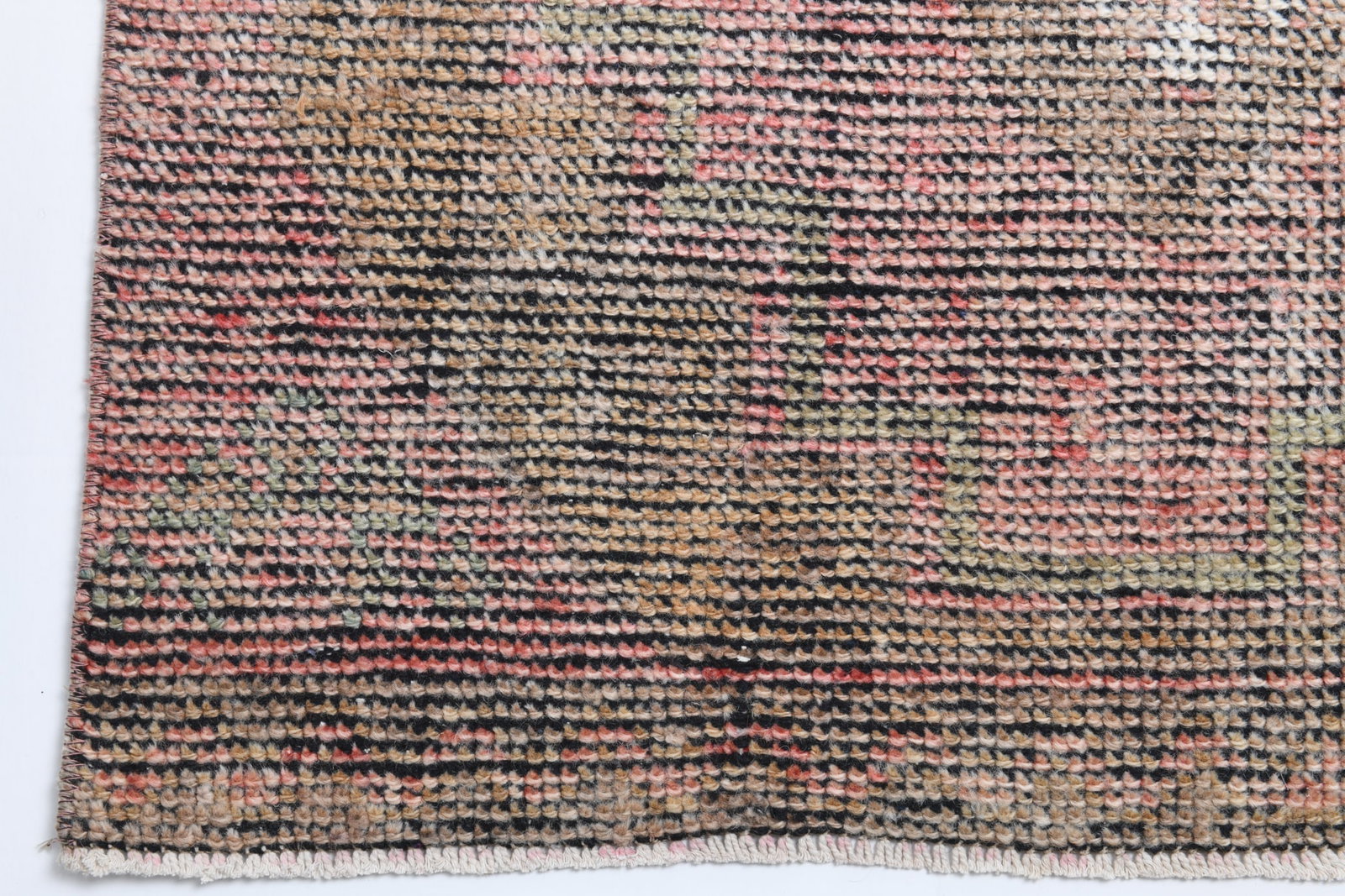 2'11'' x 10'11'' Handmade Vintage Wool Rug - 17548 - 8