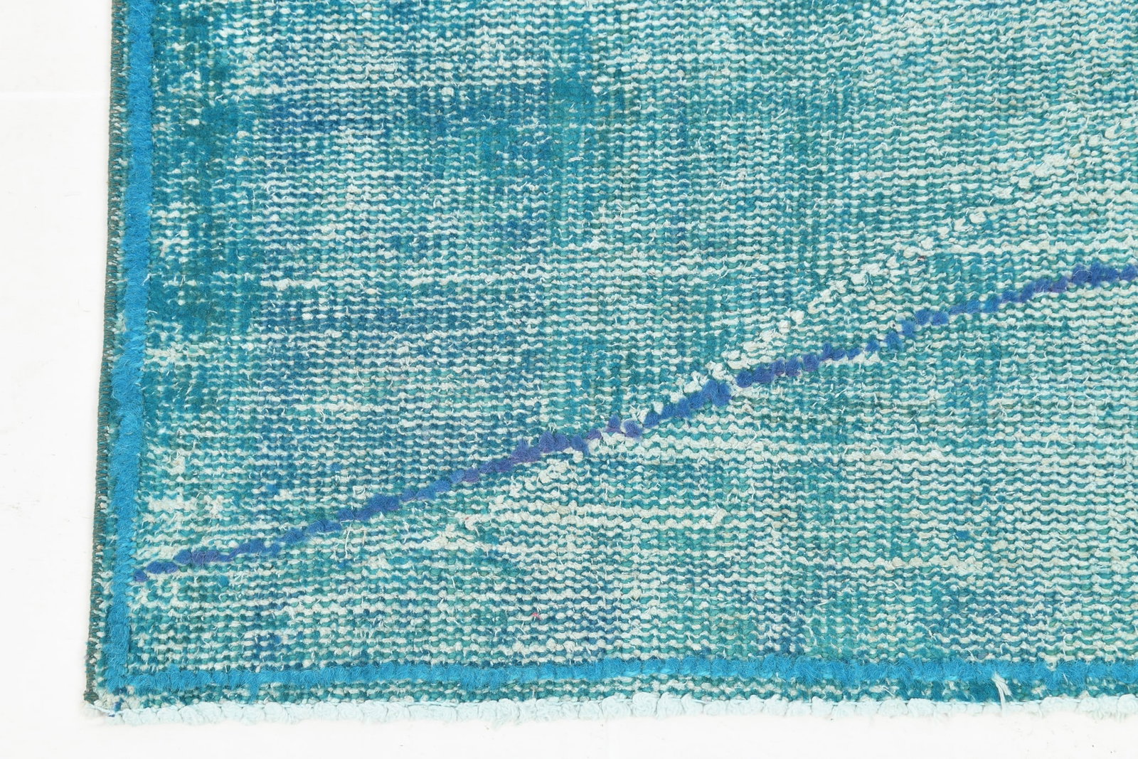 5'11'' x 8'3'' Handmade Vintage Wool Rug - 23317 - 10