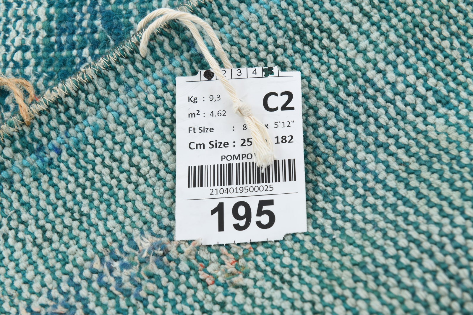 5'11'' x 8'3'' Handmade Vintage Wool Rug - 23317 - 18