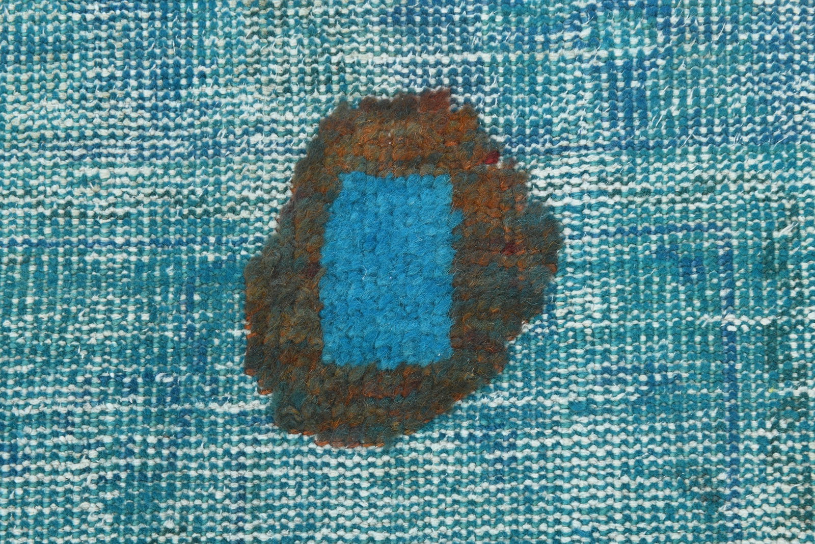 5'11'' x 8'3'' Handmade Vintage Wool Rug - 23317 - 7