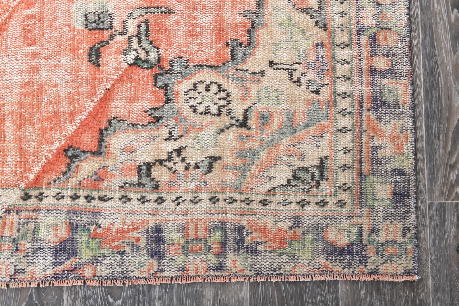 4'11'' x 8'3'' Turkish Vintage Runner Rug - 243937 - 9