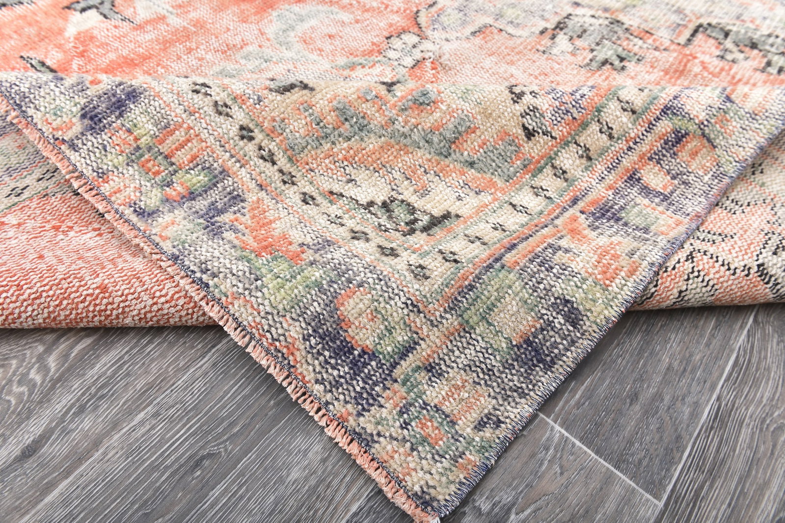4'11'' x 8'3'' Turkish Vintage Runner Rug - 243937 - 11