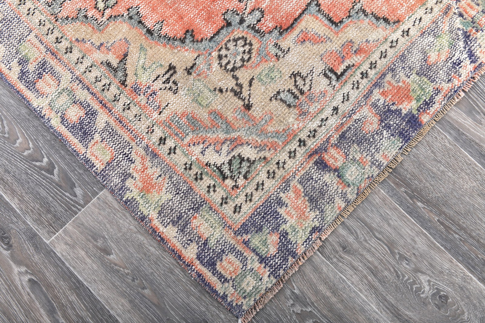 4'11'' x 8'3'' Turkish Vintage Runner Rug - 243937 - 6