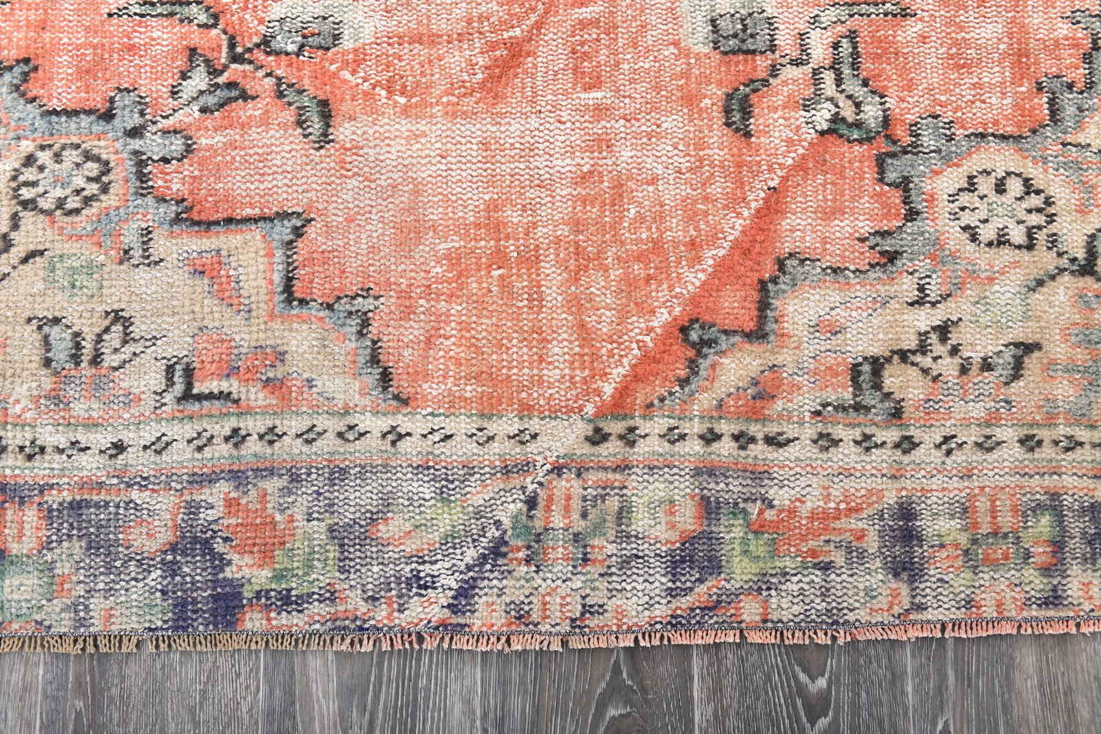 4'11'' x 8'3'' Turkish Vintage Runner Rug - 243937 - 8