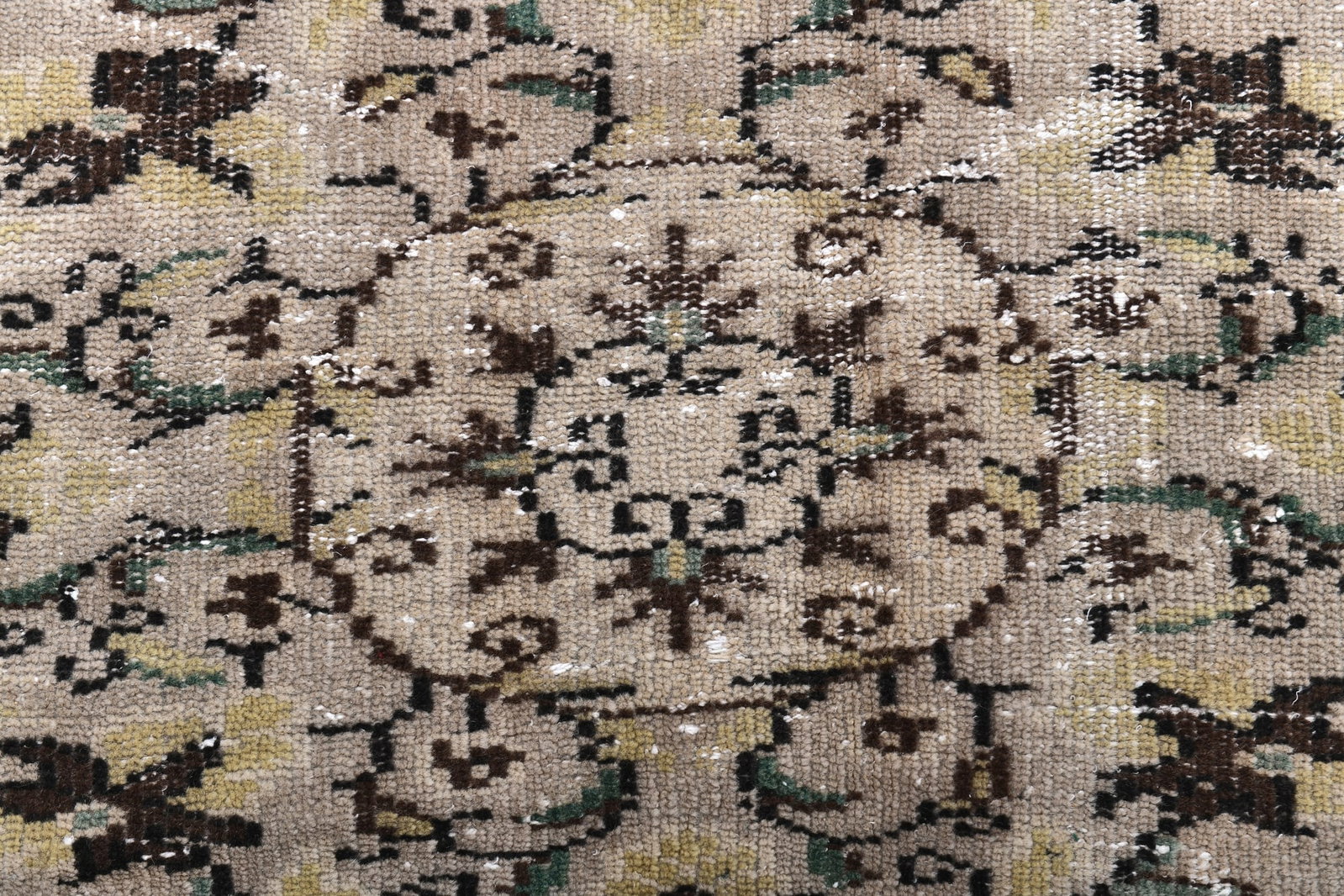 5'4'' x 9'0'' Handmade Vintage Wool Rug - 243935 - 5