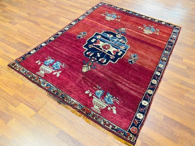 Antique Turkish Kara pinr Rug-2534 - 4