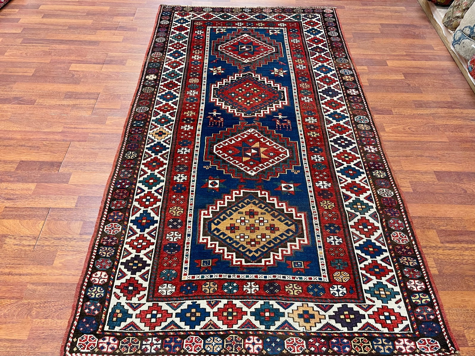 Antique Kazak Caucasian Rug-4883 (1 of 9)